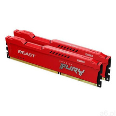 KINGSTON F DDR3 8GB 1600MHz CL10 x2 Bt Red - KF316C10BRK2/8- Zamów do 16:00, wysyłka kurierem tego s - ogłoszenia A6.pl
