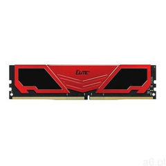 Team Group TEAM ELITE+ DDR4 8GB 3200 MHz RED - TPRD48G3200HC2201- Zamów do 16:00, wysyłka kurier - ogłoszenia A6.pl