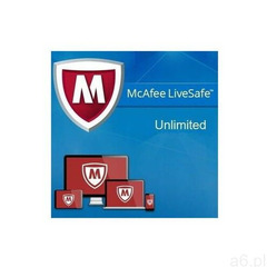 McAfee LiveSafe Unlitimed PL/Szybka wysyłka/F-VAT 23% - ogłoszenia A6.pl