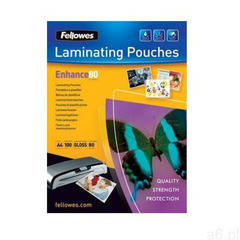 A4 80mic 25szt Folia do laminowania FELLOWES - ogłoszenia A6.pl