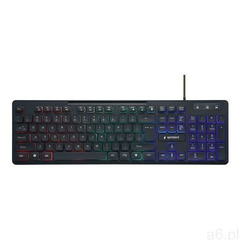 Gembird klawiatura multimedialna rgb usb, czarna - kb-uml-02- zamów do 16:00, wysyłka kurierem tego  - ogłoszenia A6.pl