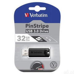Verbatim PinStripe 32GB USB 3.0 - ogłoszenia A6.pl