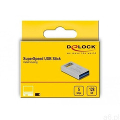 Delock pendrive 128gb usb a 3.1 gen (4043619540723) - ogłoszenia A6.pl