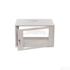 Szafa rack 19 cali 6u 600x400mm ip30 ral9002 (drzwi przeszklone) szw simple szws-19-6u-40-ds 19-8008 - ogłoszenia A6.pl