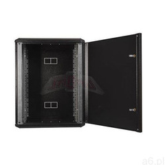 Sabaj-system sp. z o.o. Szafa wisząca rack 19″ 15ux600x600 ip30 ściany boczne otwierane drzwi pełne  - ogłoszenia A6.pl