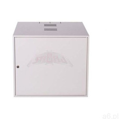 Szafa wisząca rack 19" SIMPLE 9Ux555x600 IP30 Ściany boczne pełne Drzwi pełne RAL 7035 szara SZW - ogłoszenia A6.pl