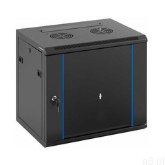 szafa rack - 19 cali - 9u - zamykana na klucz - do 60 kg - czarna star_dc.19.9.s_01 - 3 lata gwaranc - ogłoszenia A6.pl
