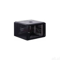 Szafa wisząca rack 19" dwuczęściowa 9ux600x400 ip30 ściany boczne otwierane drzwi z szybą ral 90 - ogłoszenia A6.pl