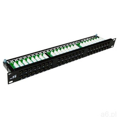 ALANTEC Patch panel UTP 48 portów LSA kat.5e, 1U - PK033- Zamów do 16:00, wysyłka kurierem tego same - ogłoszenia A6.pl