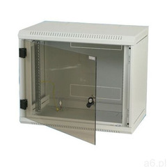 19" szafa wisząca jednosekcyjna rba-12-as4-cax-a1 (12u, 400mm głębokość, przeszklone drzwi, kolo - ogłoszenia A6.pl