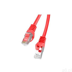 Lanberg patchcord kat.5e 2m ftp czerwony pcf5-10cc-0200-r (5901969428414) - ogłoszenia A6.pl