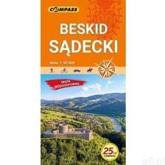 Mapa turystyczna. Beskid Sądecki 1: 50 000 w.2021 - praca zbiorowa - książka (2021) - ogłoszenia A6.pl