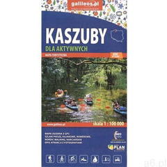 Kaszuby dla aktywnych. mapa turystyczna 1:100 000 - praca zbiorowa, praca zbiorowa - ogłoszenia A6.pl