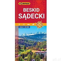 Mapa turystyczna - Beskid Sądecki 1:50 000 - praca zbiorowa - książka (2020) - ogłoszenia A6.pl