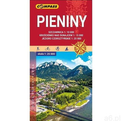 Pieniny mapa turystyczna 1:25 000 - praca zbiorowa (9788381841245) - ogłoszenia A6.pl