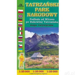 Mapa turystyczna - Tatrzański PN 1:25 000 (2 str.) - ogłoszenia A6.pl