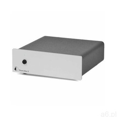 Pro-ject Przedwzmacniacz gramofonowy phono s box srebrny - ogłoszenia A6.pl