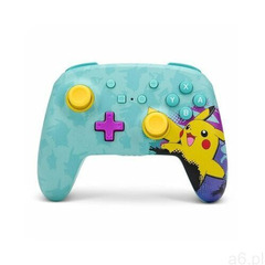Powera Kontroler enhanced pokemon pikachu paint (0617885027871) - ogłoszenia A6.pl