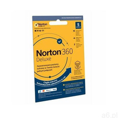 Program Norton 360 Deluxe (5 urządzeń, 1 rok) Kod aktywacyjny NORTON (4251604198105) - ogłoszenia A6.pl