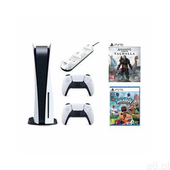 PlayStation 5 B Chassis + Dodatkowy kontroler DualSense + Stacja ładująca TRUST GXT 251 Duo  - ogłoszenia A6.pl