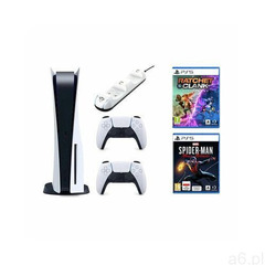 PlayStation 5 B Chassis + Dodatkowy kontroler DualSense + Stacja ładująca TRUST GXT 251 Duo  - ogłoszenia A6.pl