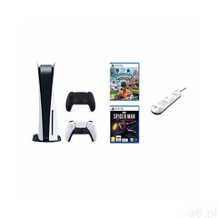 PlayStation 5 B Chassis + Dodatkowy kontroler DualSense Czarny + Stacja ładująca TRUST GXT 2 - ogłoszenia A6.pl