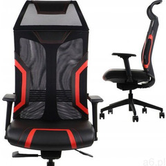 FOTEL GAMINGOWY R12 EXTREME ERGONOMICZNY CZERWONY - ogłoszenia A6.pl