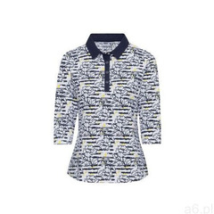 ESMARA® Koszulka polo damska (S (36/38), W paski/kwiaty) (4055334137171) - ogłoszenia A6.pl