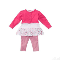Bolerko niemowlęce + koszulka + legginsy (3 części), bawełna organiczna (8902605914015) - ogłoszenia A6.pl