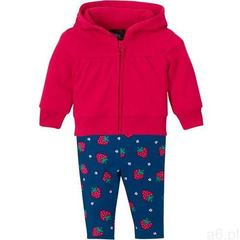 Bonprix Bluza rozpinana niemowlęca + legginsy (2 części), bawełna organiczna (8904316829381) - ogłoszenia A6.pl