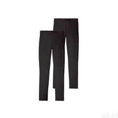 PEPPERTS® Legginsy dziewczęce z bawełny organicznej, 2 pary (134/140, Czarny) - ogłoszenia A6.pl