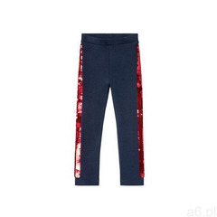 legginsy termiczne dziewczęce z bawełny (110/116, granatowy) marki Lupilu® - ogłoszenia A6.pl