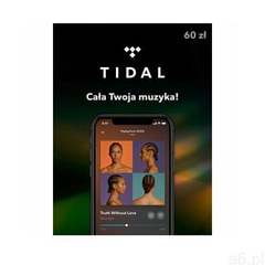 Tidal Karta podarunkowa 60 zł (2905234797000) - ogłoszenia A6.pl