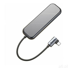 Baseus adapter przejściówka hub usb typ c na 3x usb 3.0 / hdmi 4k / usb typ c pd do macbook / pc sza - ogłoszenia A6.pl