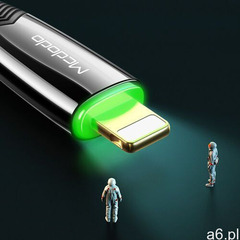 Mcdodo kabel Shark USB - Lightning 1,2 m czarny CA-8060 (6921002680608) - ogłoszenia A6.pl