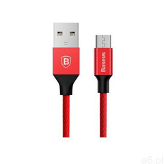 Baseus Kabel yiven micro usb 150 cm 2a red - czerwony (6953156251298) - ogłoszenia A6.pl