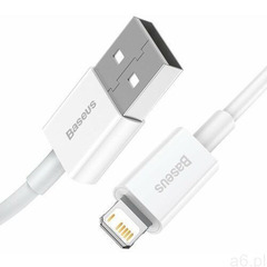 Kabel usb do lightning superior series, 2.4a, 1,5m (biały) marki Baseus - ogłoszenia A6.pl