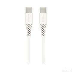 Kabel USB Typ C - USB Typ C SWISSTEN TPE PD 71506520 1.5 m Biały - ogłoszenia A6.pl