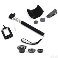 Xrec Zestaw selfie 3w1 monopod/uchwyt/3x obiektywy - ogłoszenia A6.pl
