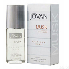 Jovan musk platinum musk woda kolońska 88 ml dla mężczyzn - ogłoszenia A6.pl
