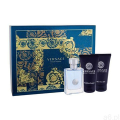 Versace pour homme m zestaw perfum edt 50ml + 50ml żel pod prysznic + 50ml balsam po goleniu - ogłoszenia A6.pl