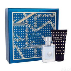 Versace Pour Homme M Zestaw perfum Edt 30ml + 50ml Żel pod prysznic - ogłoszenia A6.pl