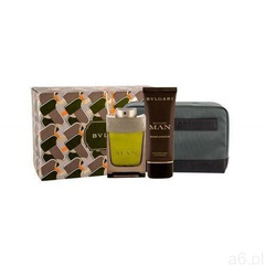 Bvlgari MAN Wood Essence zestaw Edp 100 ml + Balsam po goleniu 100 ml + Kosmetyczka dla mężc - ogłoszenia A6.pl