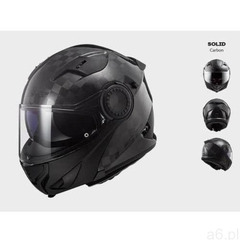 Kask motocyklowy ff313 vortex solid matt carbon - matt marki Ls2 - ogłoszenia A6.pl