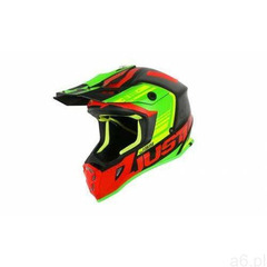 Kask CROSS ENDURO JUST1 J38 BLADE Red-Lime-Black | MR4, KASJUS457 - ogłoszenia A6.pl