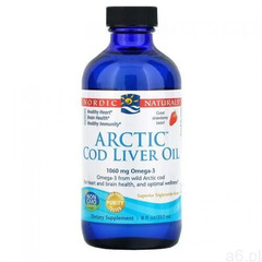 Omega-3 1060 mg, truskawka, 237ml - ogłoszenia A6.pl