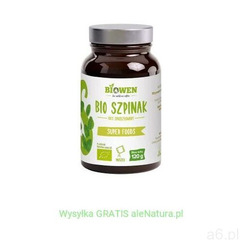 Biowen Bio szpinak – 120 g - ogłoszenia A6.pl