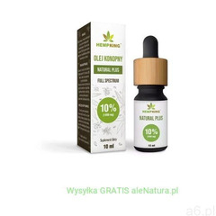 HEMPKING Olej CBD 10% Natural Plus (1000mg) – 10ml - ogłoszenia A6.pl