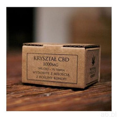 Kryształ cbd 99% 1000mg z terpenami - ekstrakt konopny marki Cbd remedium - ogłoszenia A6.pl