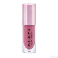 Makeup Revolution London Pout Bomb błyszczyk do ust 4,6 ml dla kobiet Kiss (5057566157650) - ogłoszenia A6.pl